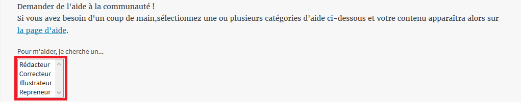 Fin de la fin de la page « Nouveau contenu »