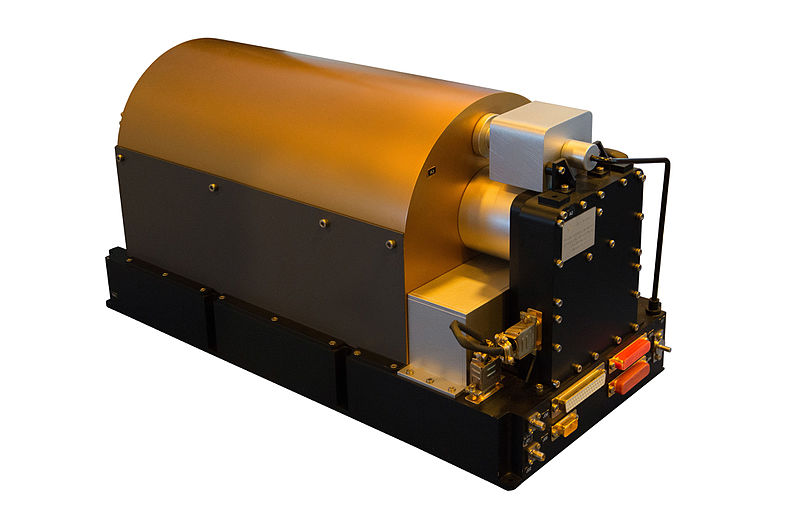 Horloge atomique de référence embarquée dans les satellites Galileo