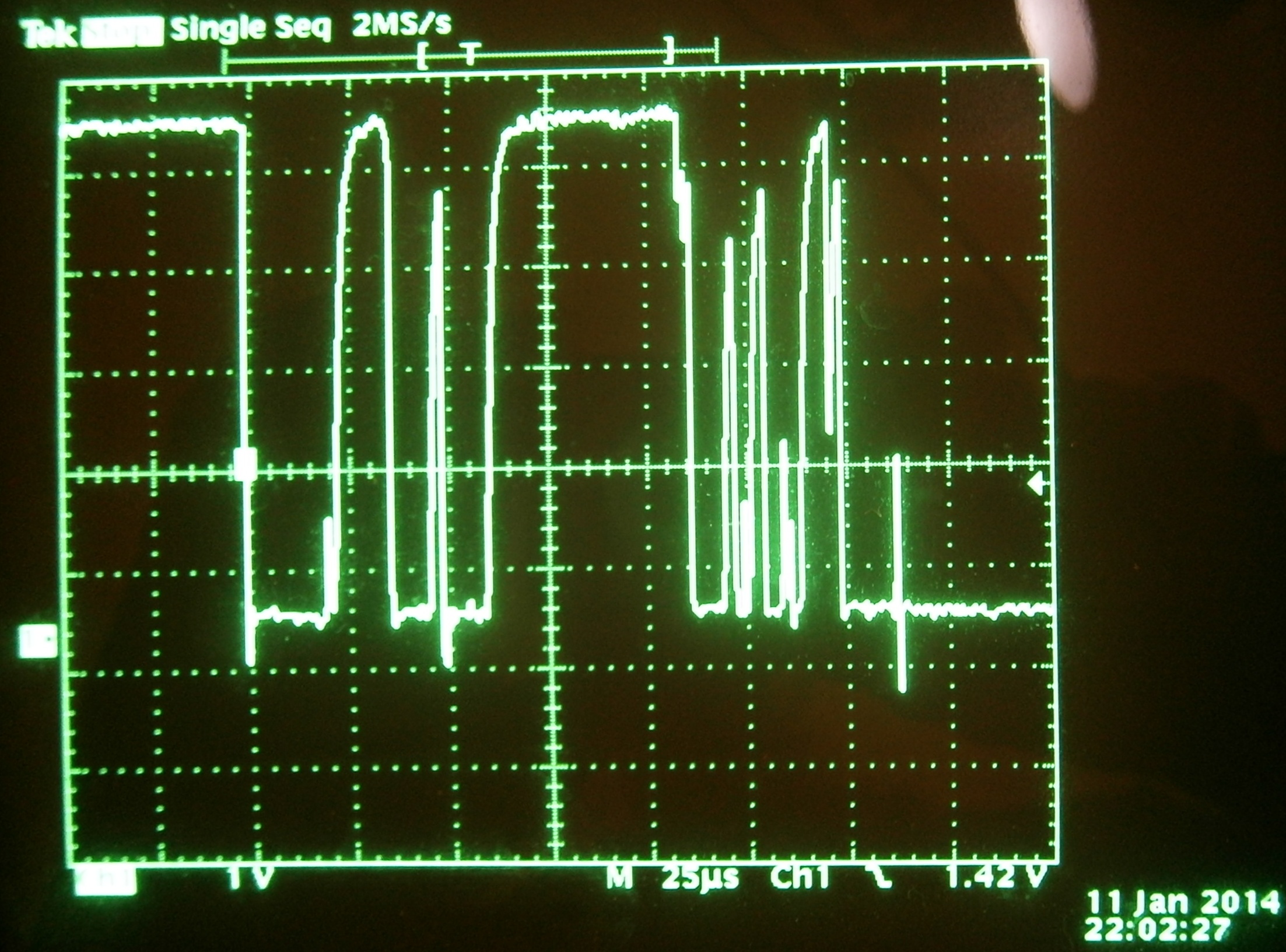 Un signal pas très propre