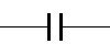 Symbole du condensateur