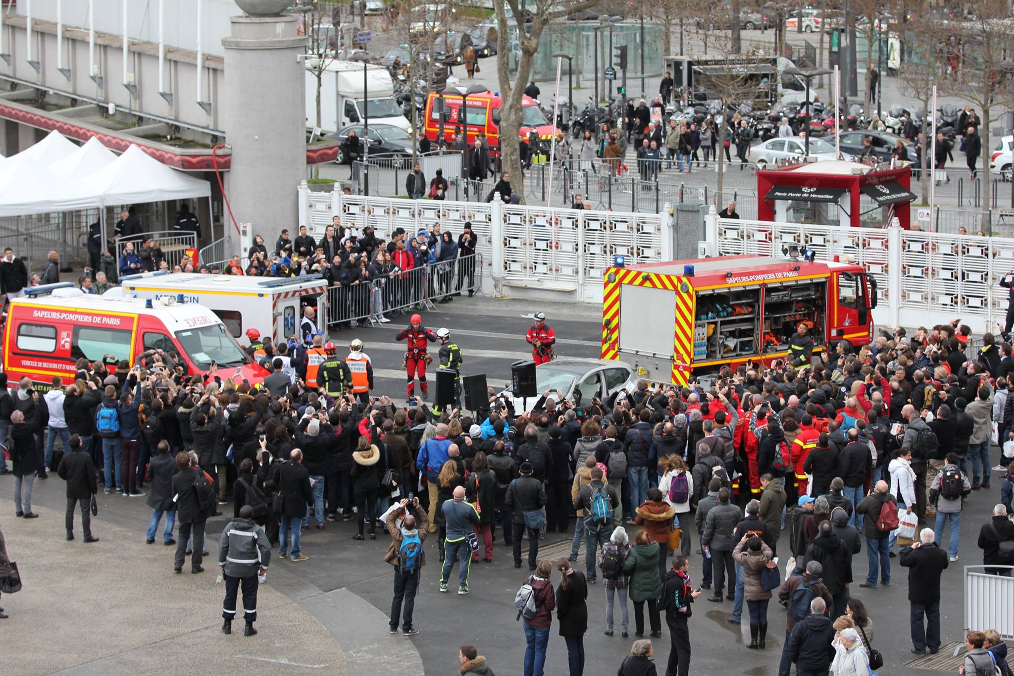 Démonstration à la Secours Expo 2016