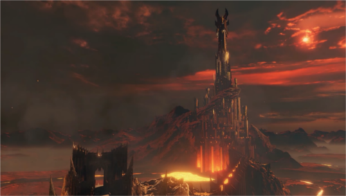 Barad-dûr... qui ne devrait pas être là :(