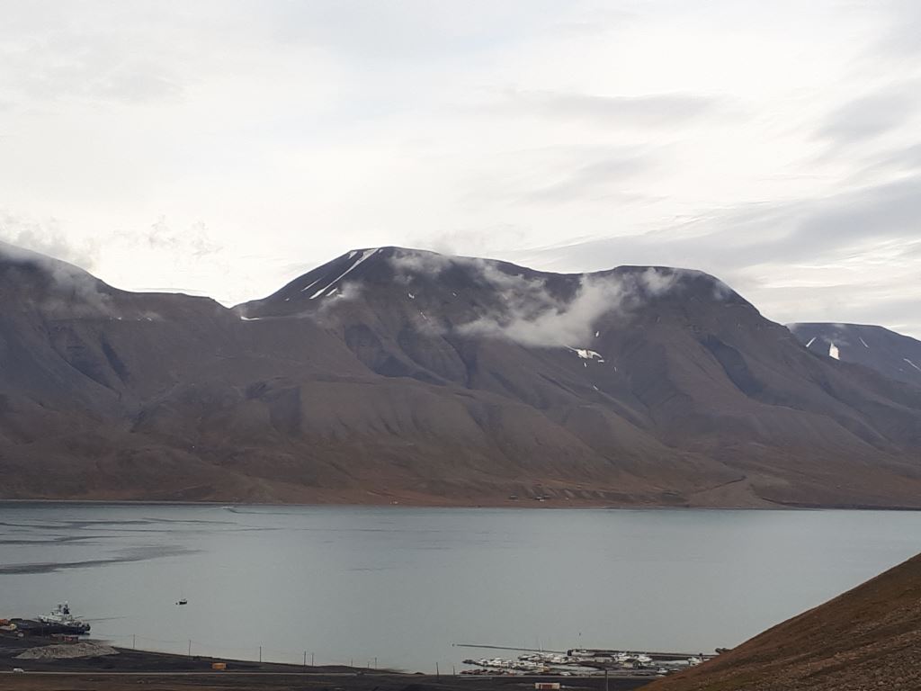 Le fjord vu des hauteurs