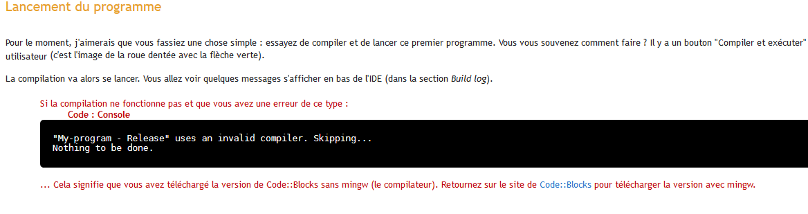 Le fond noir de la console, tiré de Internet Wayback Machine.