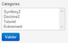 On peut ainsi sélectionner une ou plusieurs catégories