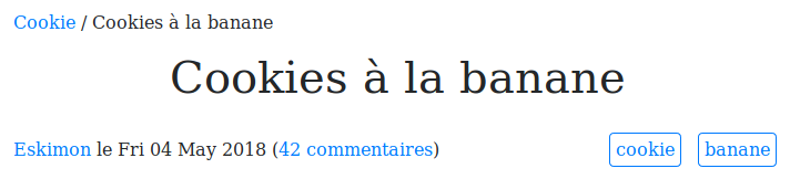 En-tête de l'article avec nombre de commentaires