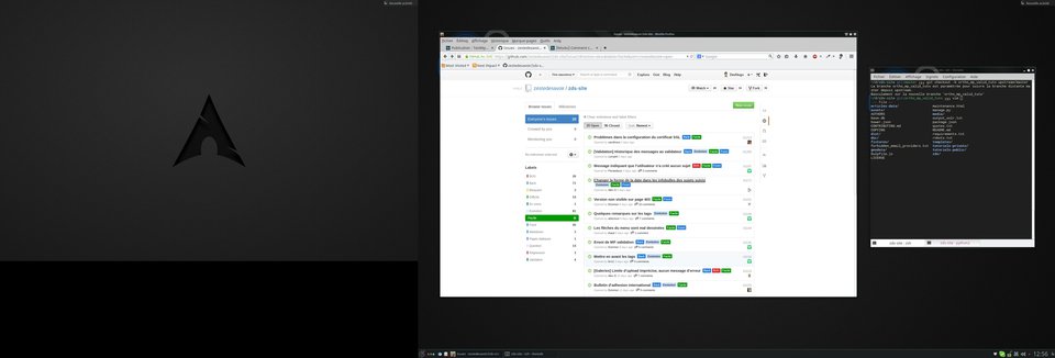 Un bureau sous kde