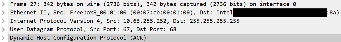 Phase 4 d'une transaction DHCP