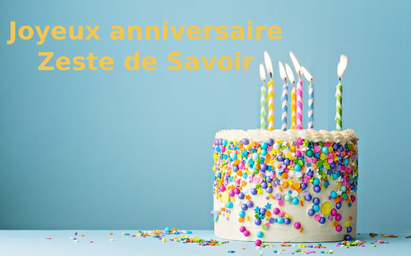 Gâteau d'anniversaire