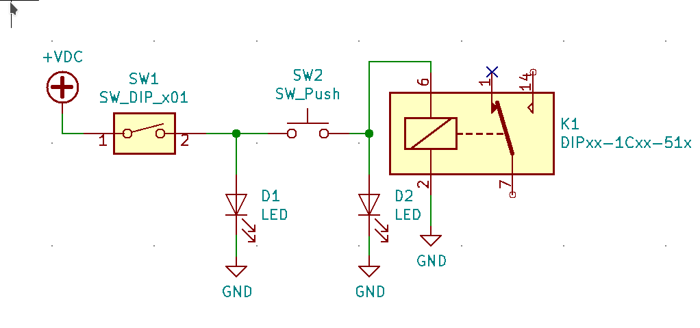 Un exemple de schema, il manque les résistances sur les leds