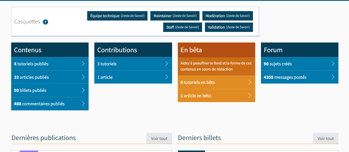 panneau d'activité au milieu