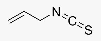 Formule topologique de l'isothiocyanate d'allyle