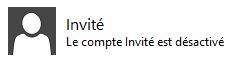 Le compte invité