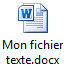 Fichier docx