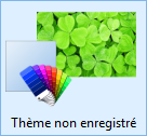 Thème non enregistré