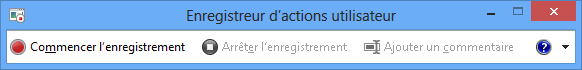 L'enregistreur d'actions