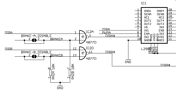 Astuce de pilotage du moteur